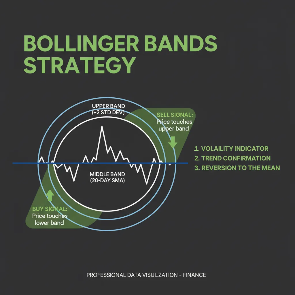 Bollinger Bands visualizing market volatility and price action
