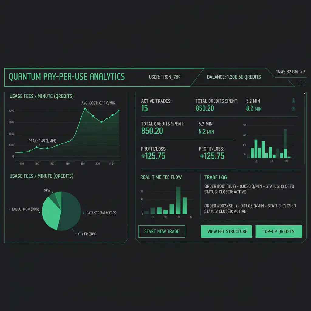 Trader analyzing costs on a dashboard