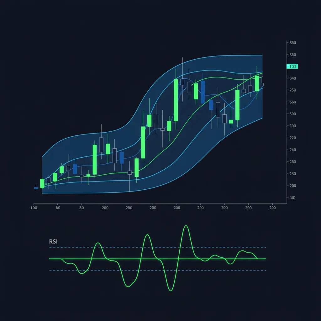 Pine Script indicators on chart