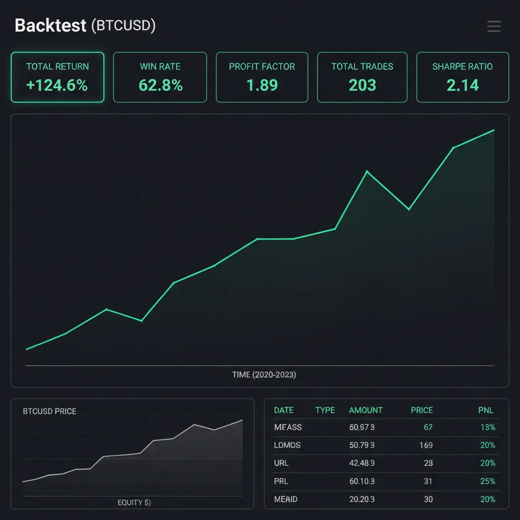 BTCUSD Swing Strategy